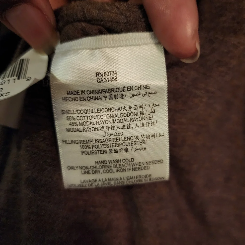BCBGMaxAzria Brown Open Cardigan Tie Belt Size XXS